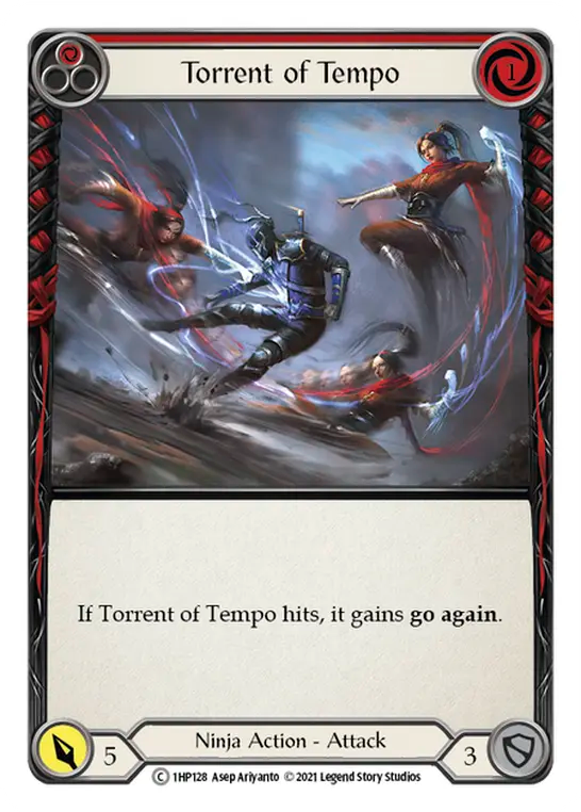 Torrent of Tempo (Red) — History Pack 1 — Flesh and Blood