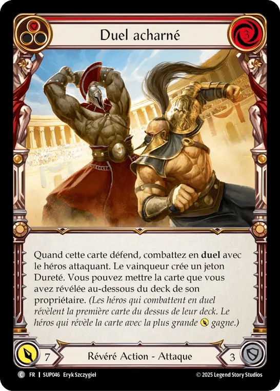 Duel acharné — Super Slam — Flesh and Blood