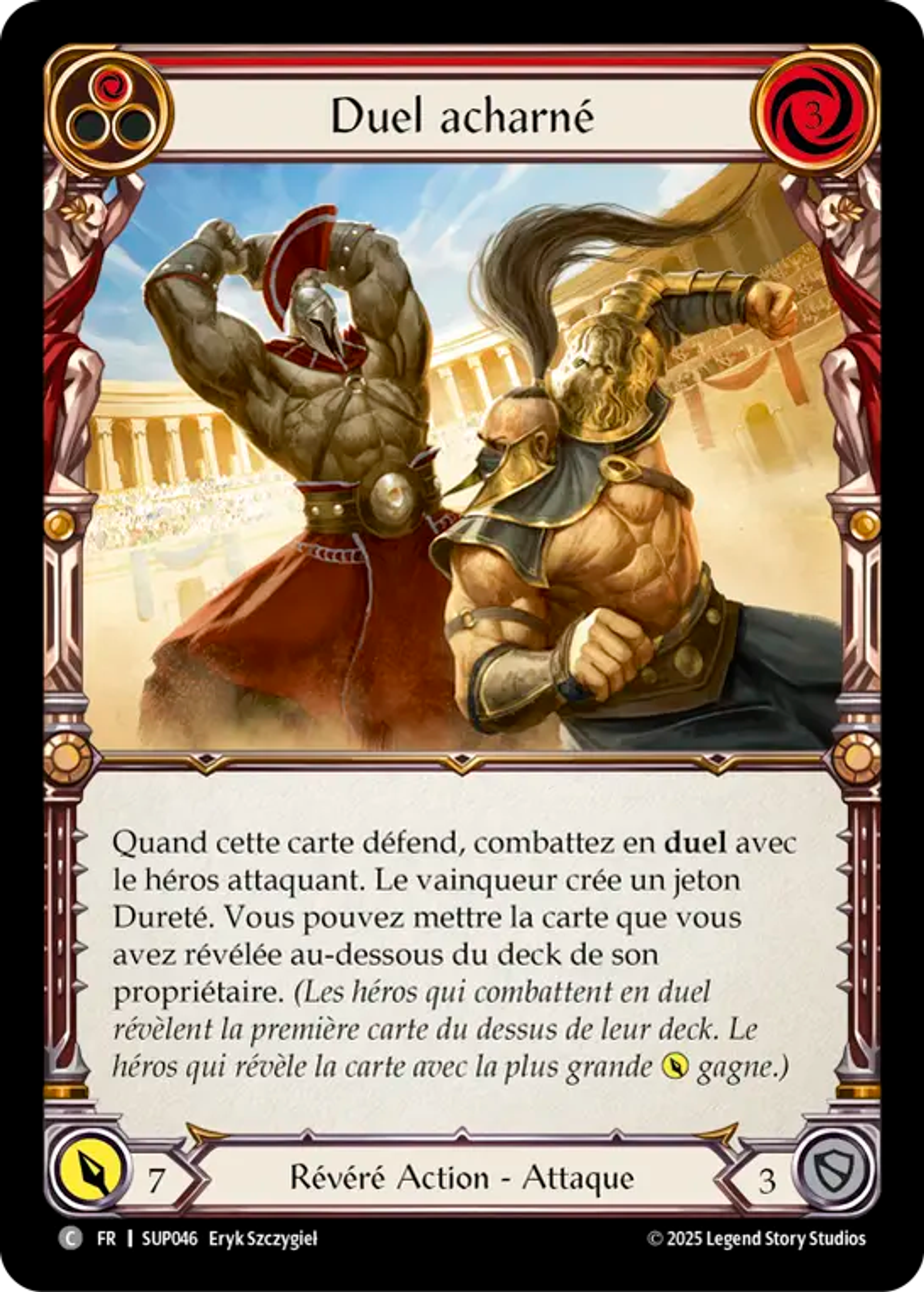 Duel acharné — Super Slam — Flesh and Blood