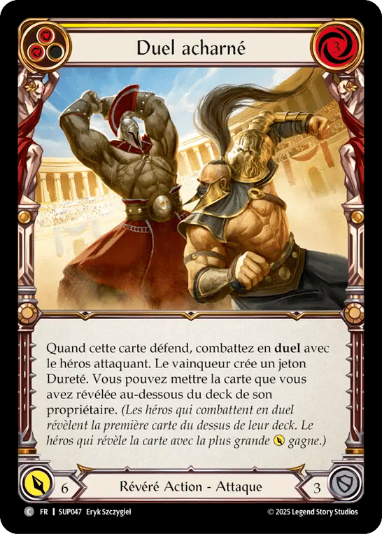 Duel acharné — Super Slam — Flesh and Blood