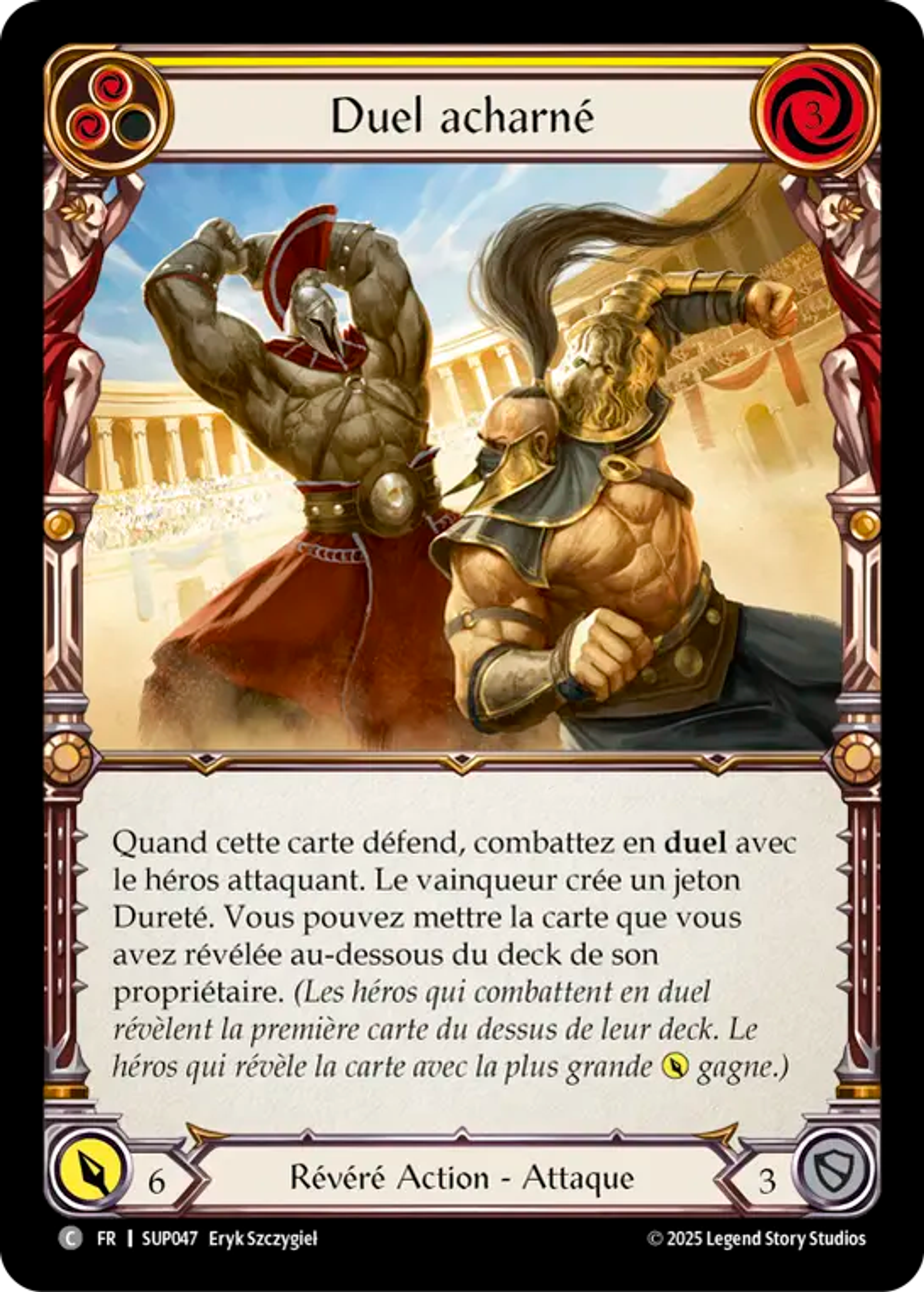Duel acharné — Super Slam — Flesh and Blood