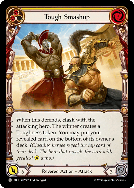 Tough Smashup (Yellow) — Super Slam — Flesh and Blood