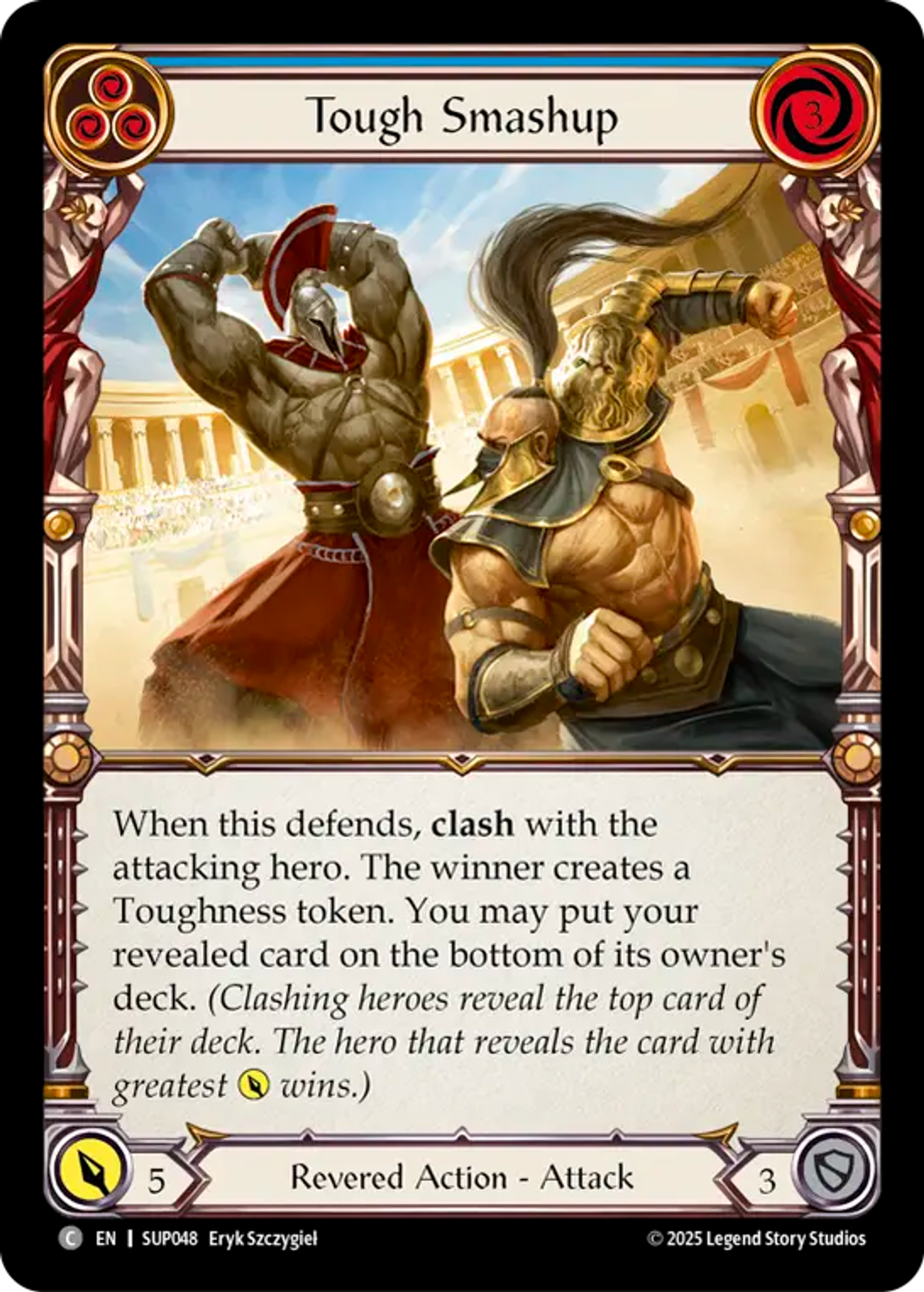 Tough Smashup (Blue) — Super Slam — Flesh and Blood