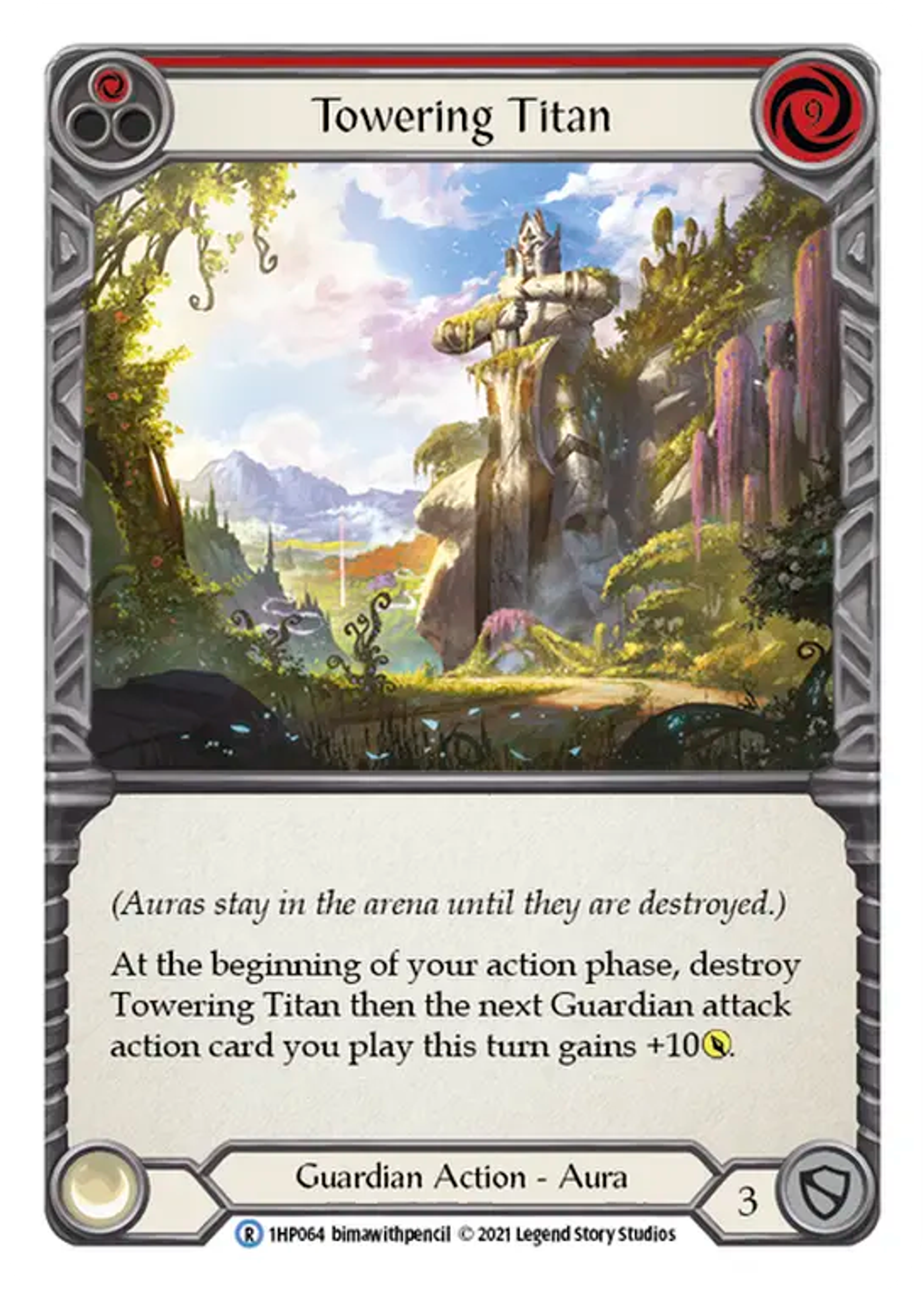 Towering Titan (Red) — History Pack 1 — Flesh and Blood