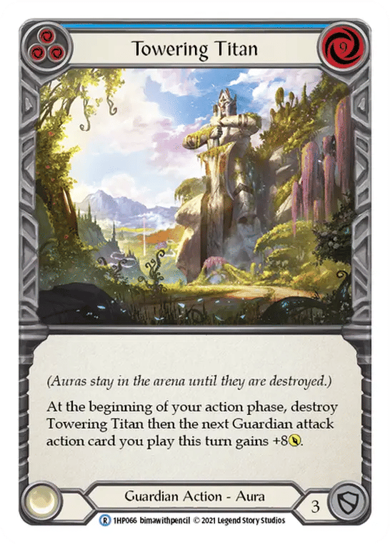 Towering Titan (Blue) — History Pack 1 — Flesh and Blood