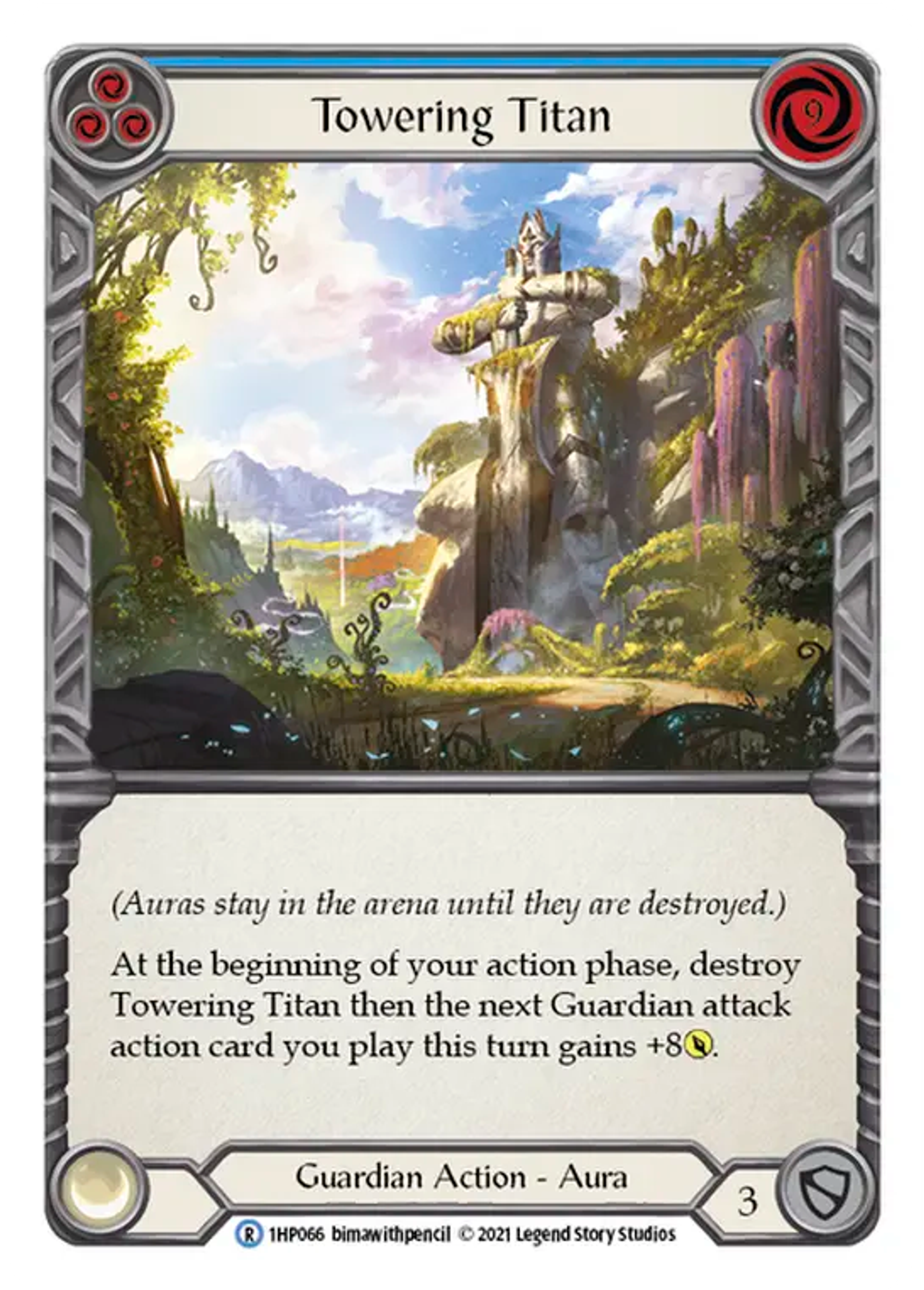 Towering Titan (Blue) — History Pack 1 — Flesh and Blood
