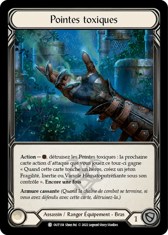 Pointes toxiques — Outsiders — Flesh and Blood
