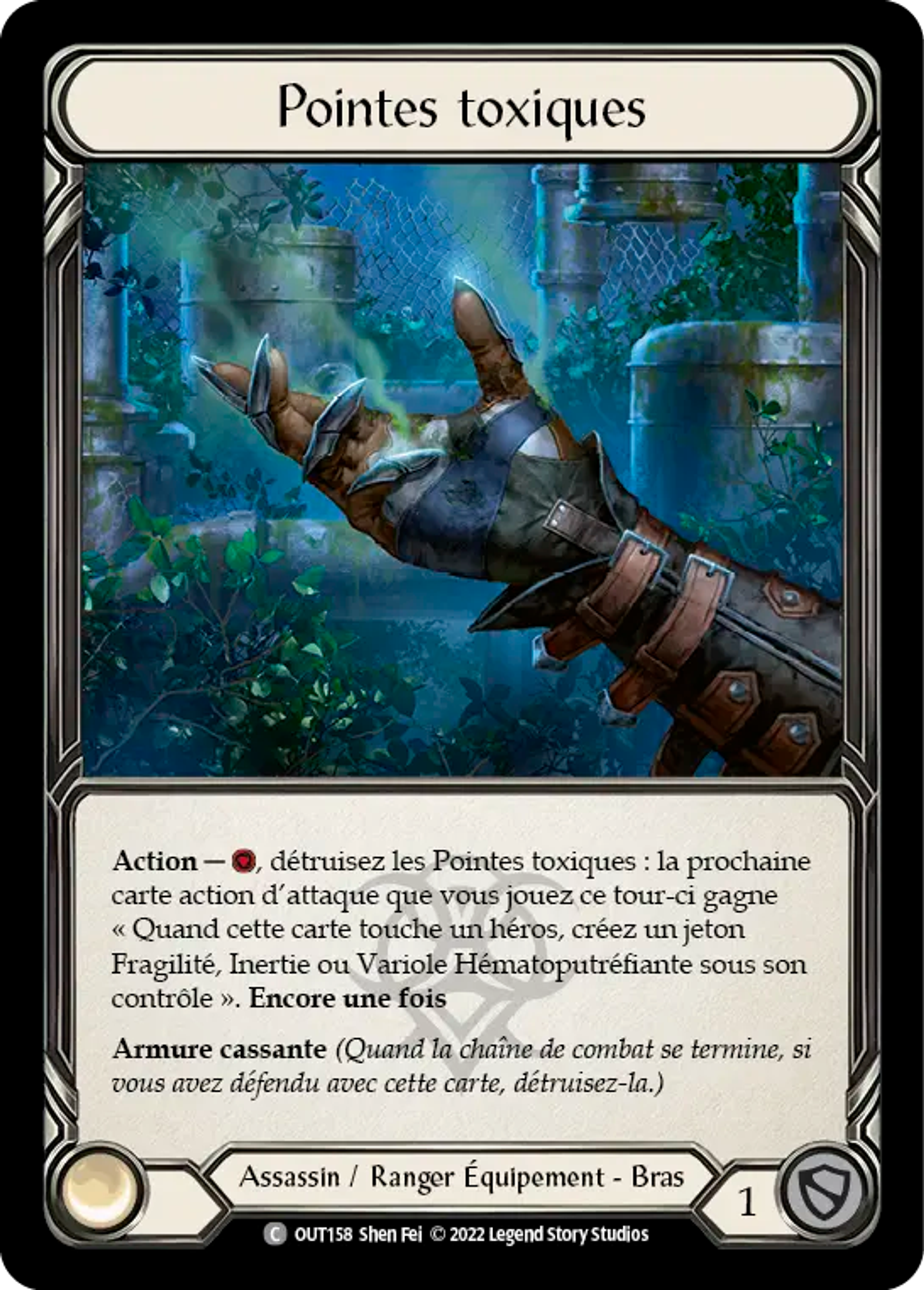 Pointes toxiques — Outsiders — Flesh and Blood