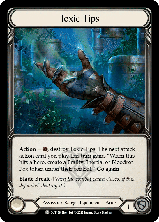 Toxic Tips — Outsiders — Flesh and Blood