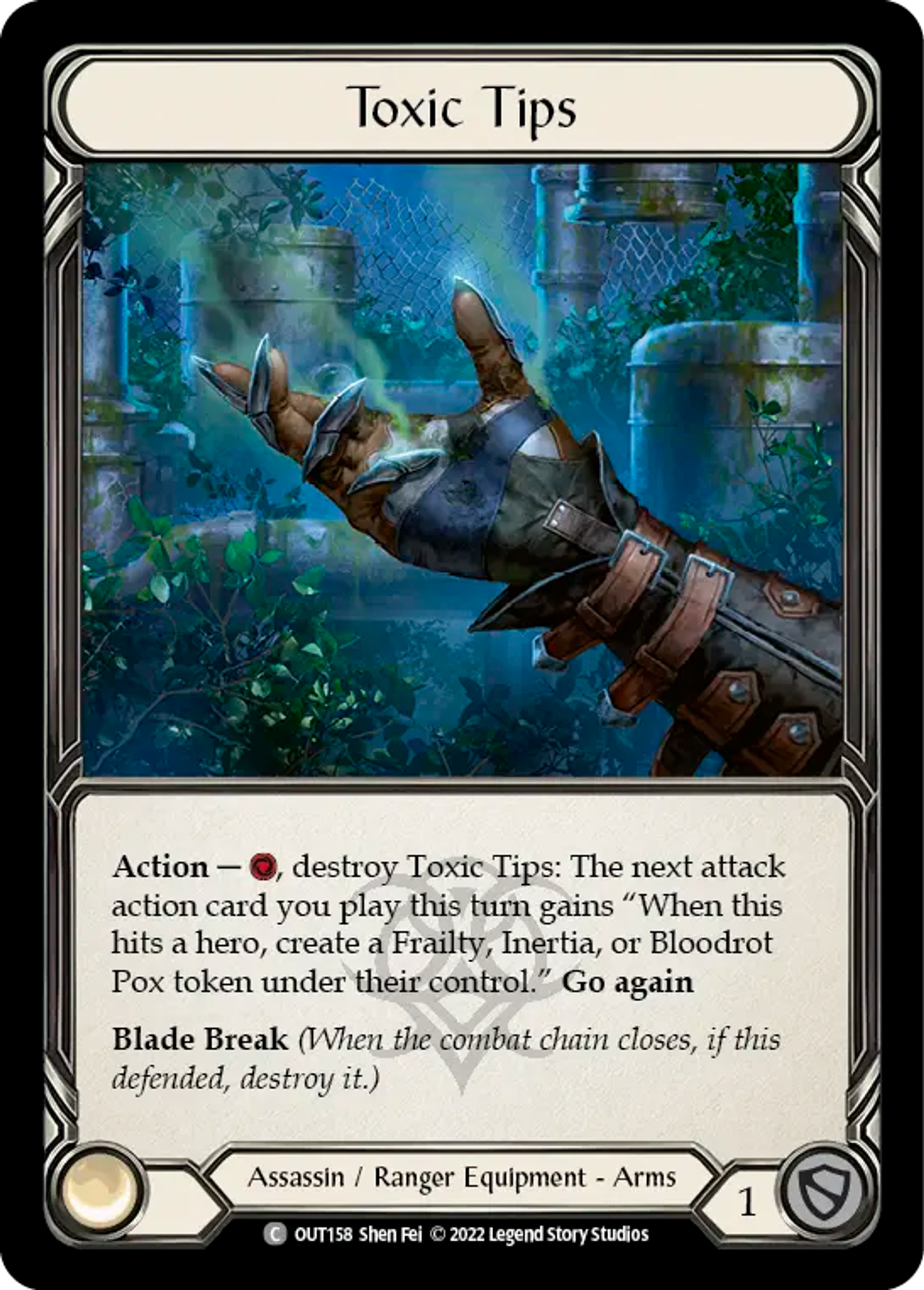 Toxic Tips — Outsiders — Flesh and Blood