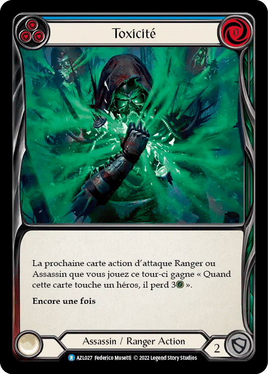Toxicité — Azalea - Blitz Deck — Flesh and Blood