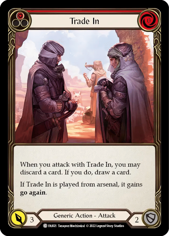 Trade In (Red) — Fai - Blitz Deck — Flesh and Blood
