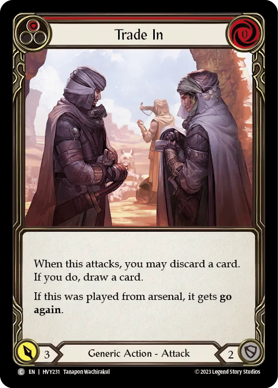 Trade In (Red) — Heavy Hitters — Flesh and Blood