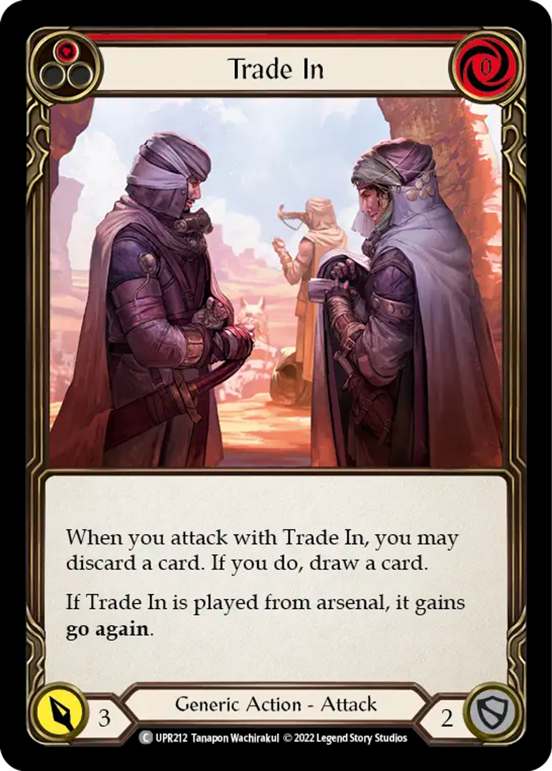 Trade In (Red) — Uprising — Flesh and Blood