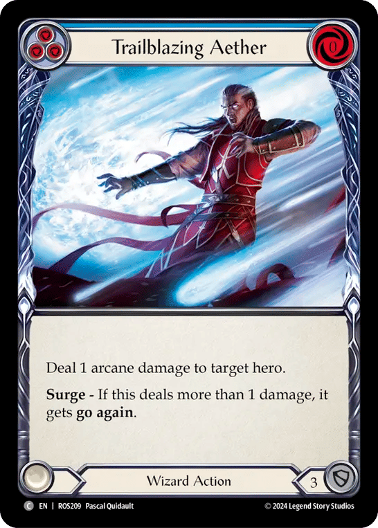 Trailblazing Aether (Blue) — Rosetta — Flesh and Blood
