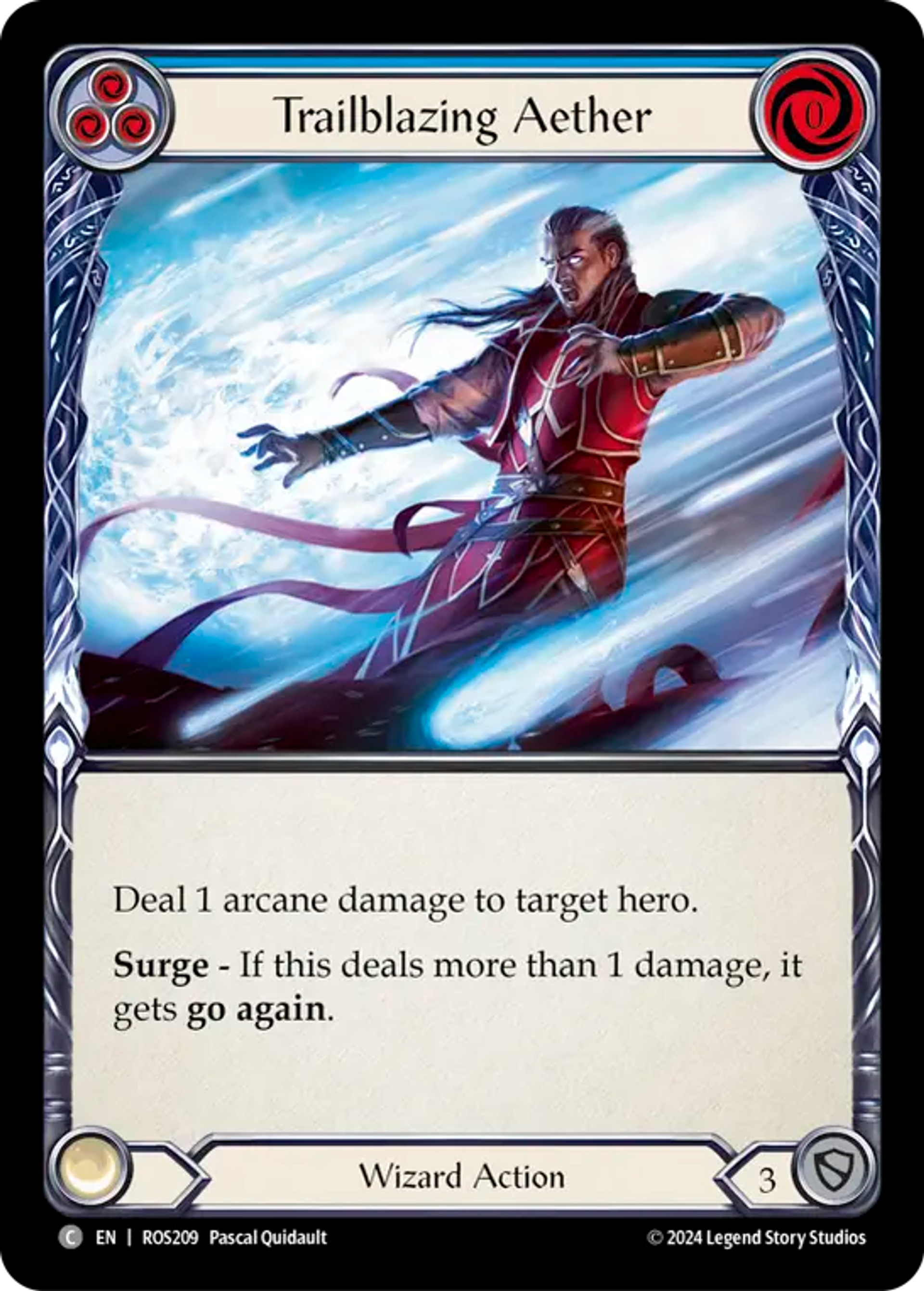 Trailblazing Aether (Blue) — Rosetta — Flesh and Blood