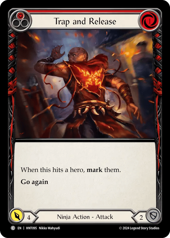 Trap and Release (Red) — The Hunted — Flesh and Blood