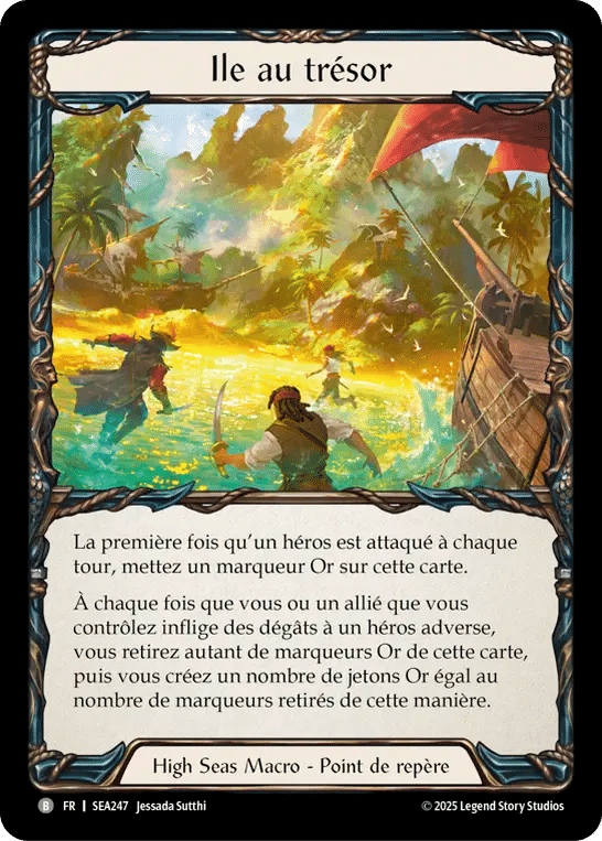 Ile au trésor — High Seas — Flesh and Blood