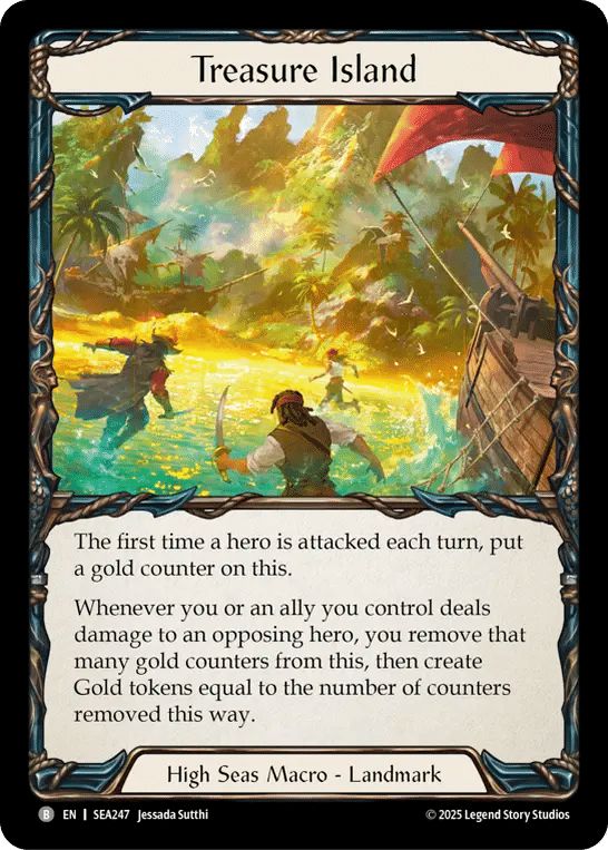 Treasure Island — High Seas — Flesh and Blood