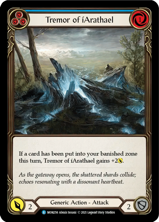 Tremor of íArathael (Blue) — Monarch — Flesh and Blood