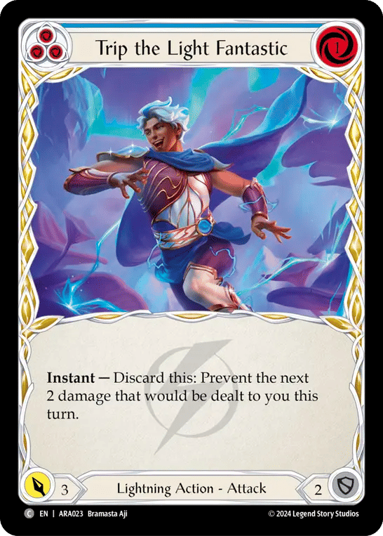 Trip the Light Fantastic (Blue) — Rosetta Blitz Deck - Aurora — Flesh and Blood