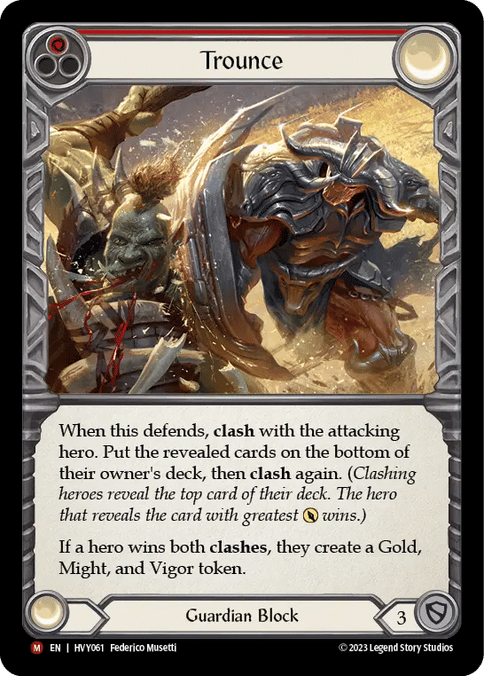 Trounce — Heavy Hitters — Flesh and Blood