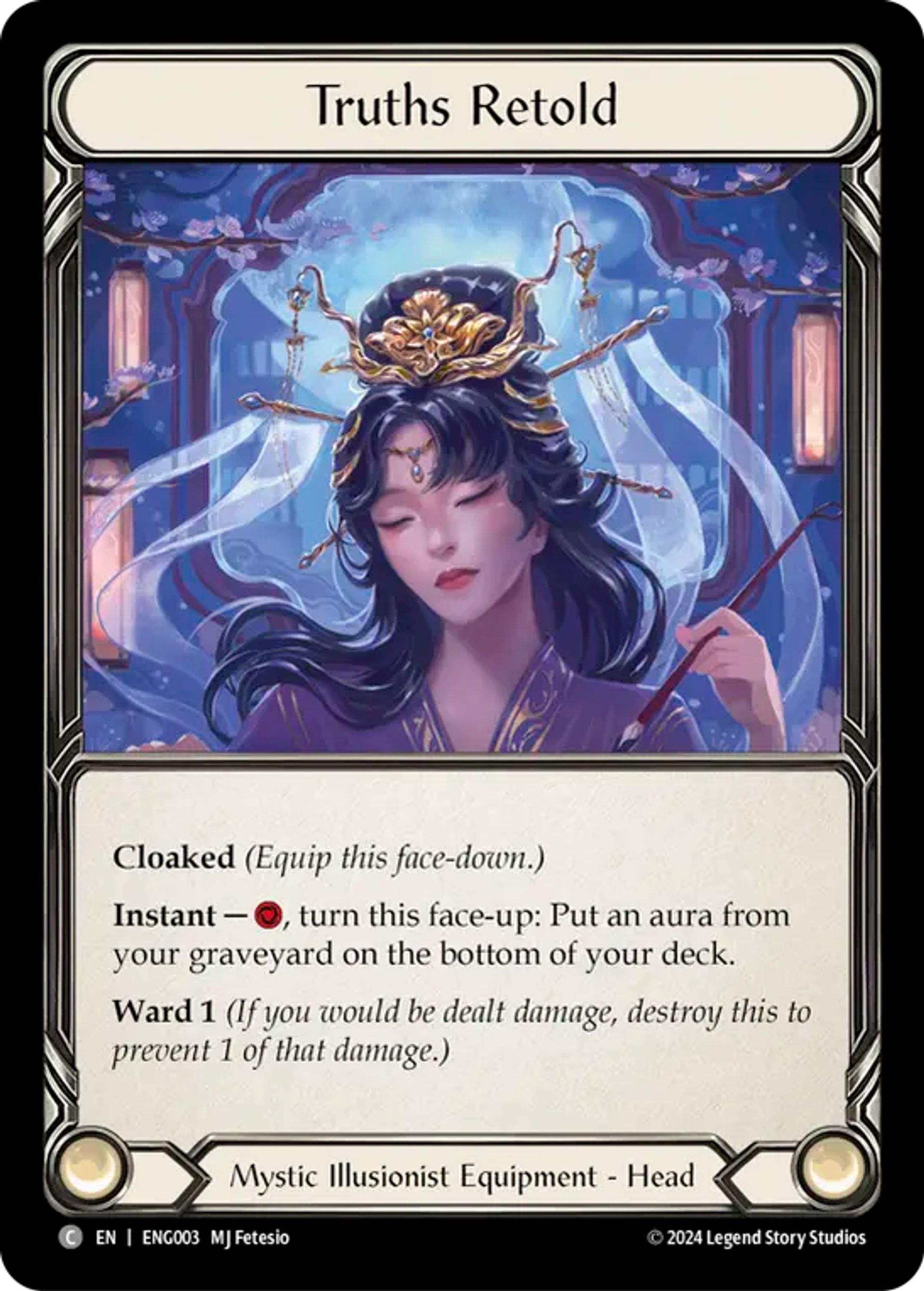 Truths Retold — Enigma - Blitz Deck — Flesh and Blood