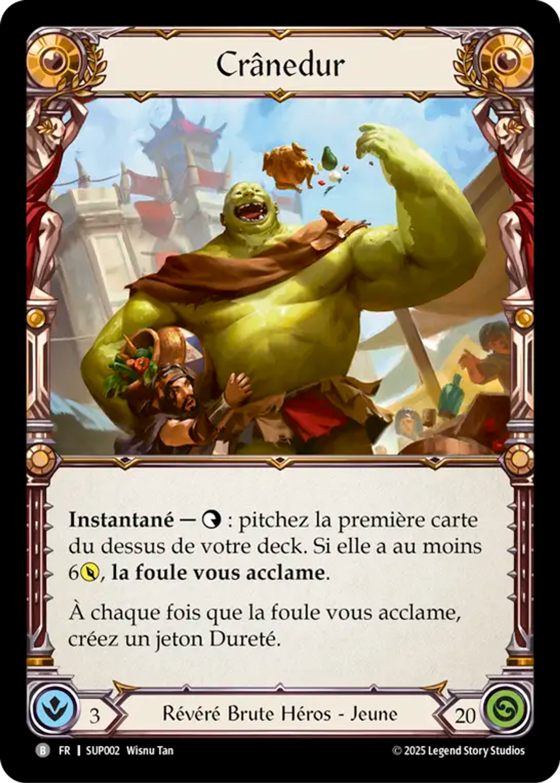 Crânedur — Super Slam — Flesh and Blood