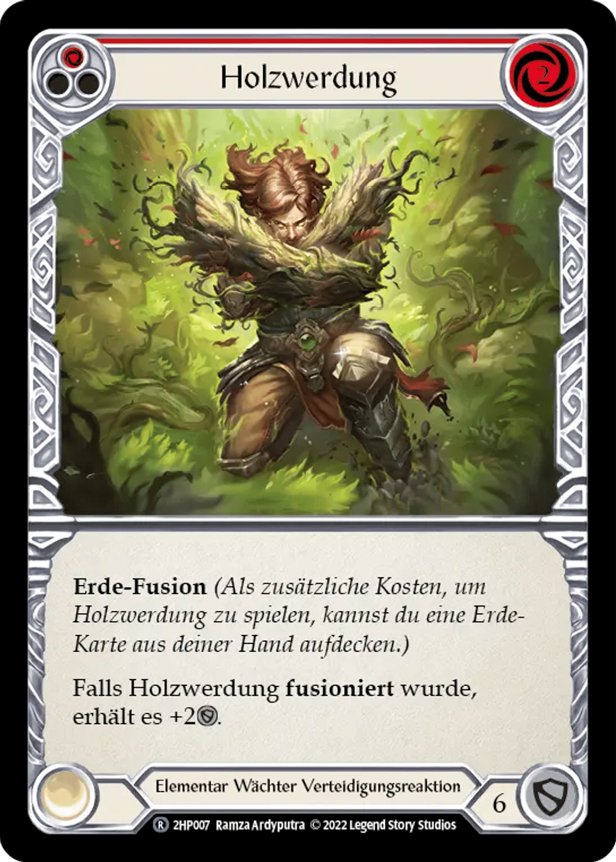 Turn Timber (Red) from History Pack 2 - Black Label - Flesh and Blood