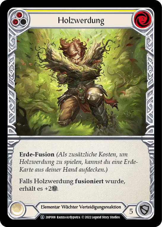Turn Timber (Yellow) — History Pack 2 - Black Label — Flesh and Blood