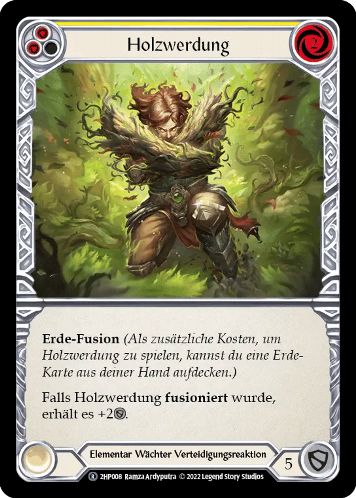Turn Timber (Yellow) from History Pack 2 - Black Label - Flesh and Blood