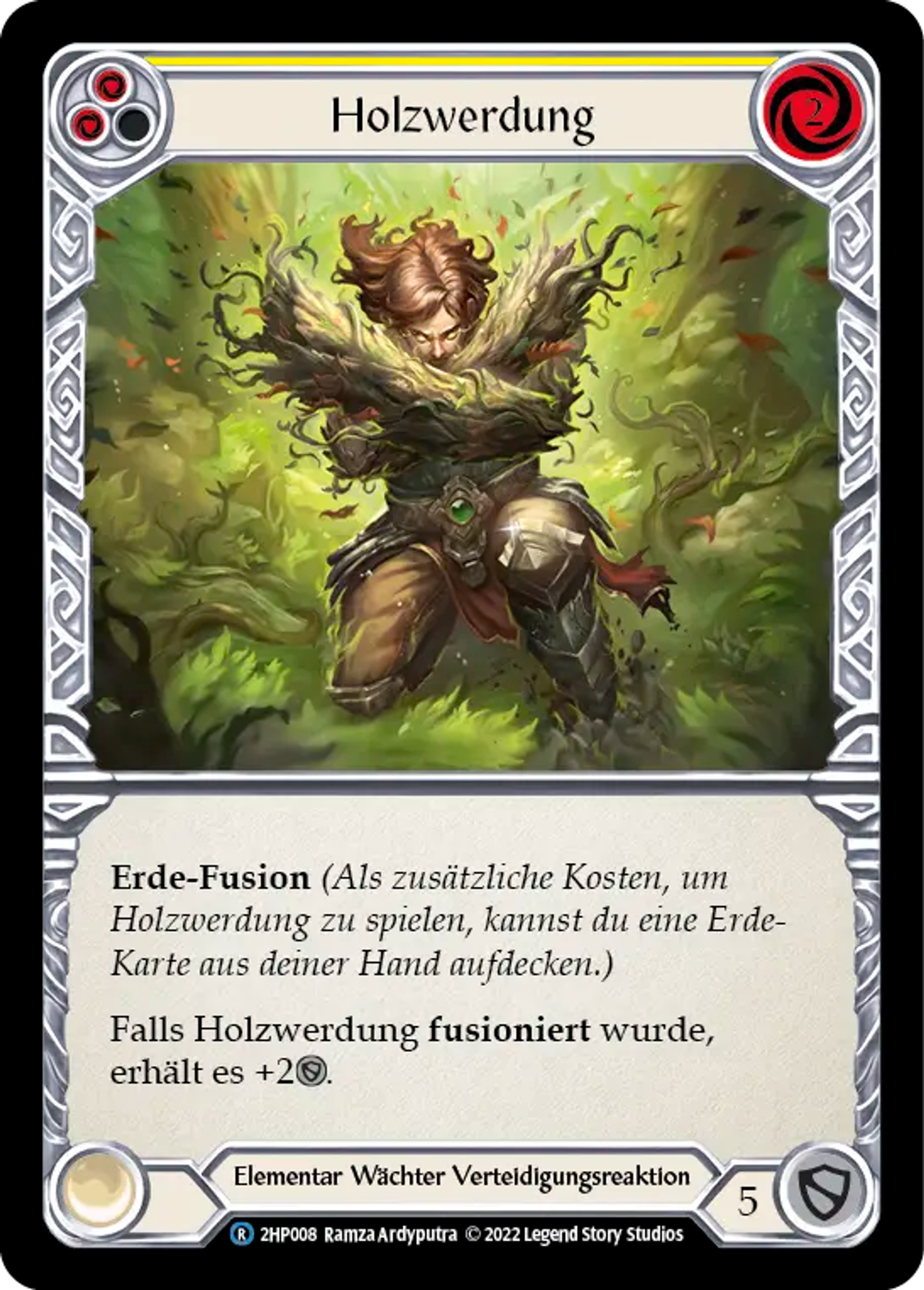 Turn Timber (Yellow) — History Pack 2 - Black Label — Flesh and Blood