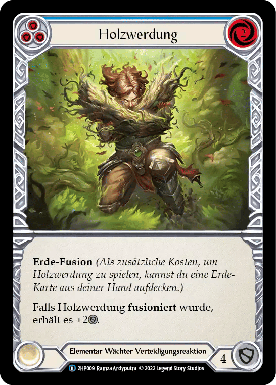Turn Timber (Blue) — History Pack 2 - Black Label — Flesh and Blood