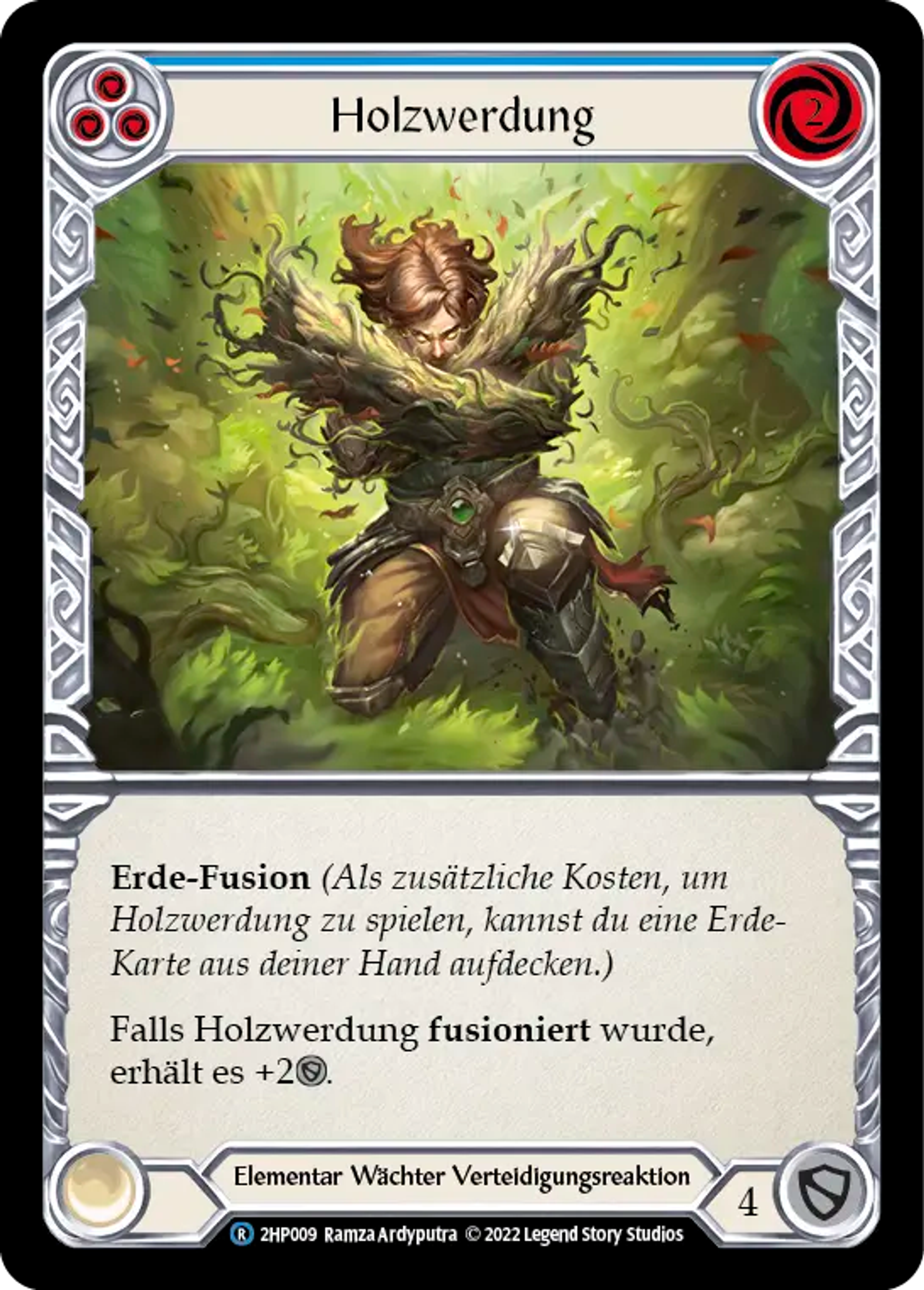 Turn Timber (Blue) — History Pack 2 - Black Label — Flesh and Blood