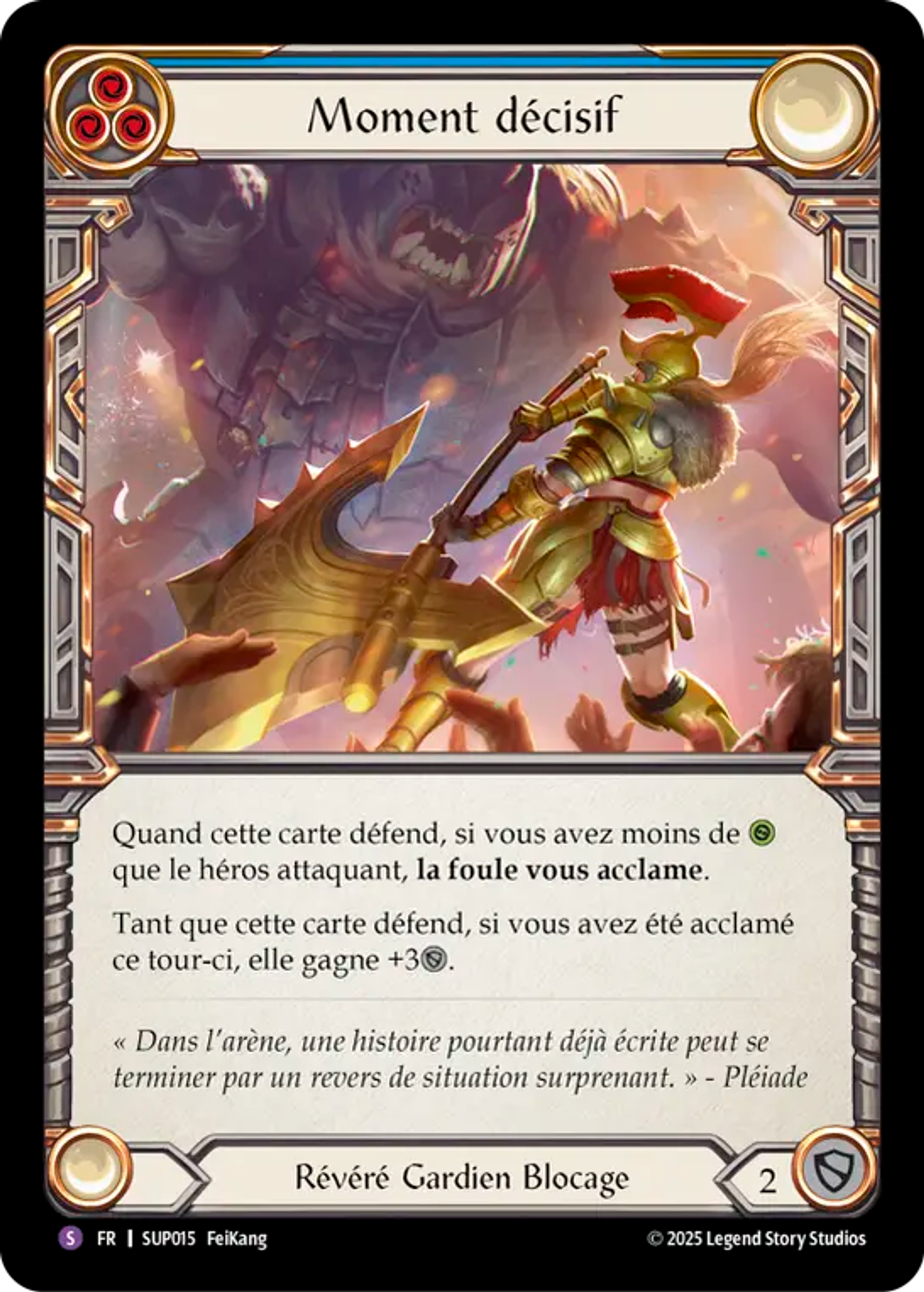 Moment décisif — Super Slam — Flesh and Blood