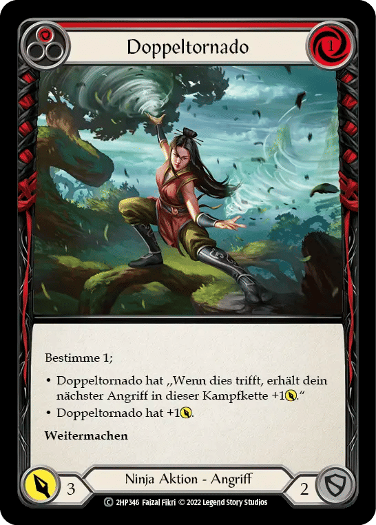 Twin Twisters (Red) — History Pack 2 - Black Label — Flesh and Blood