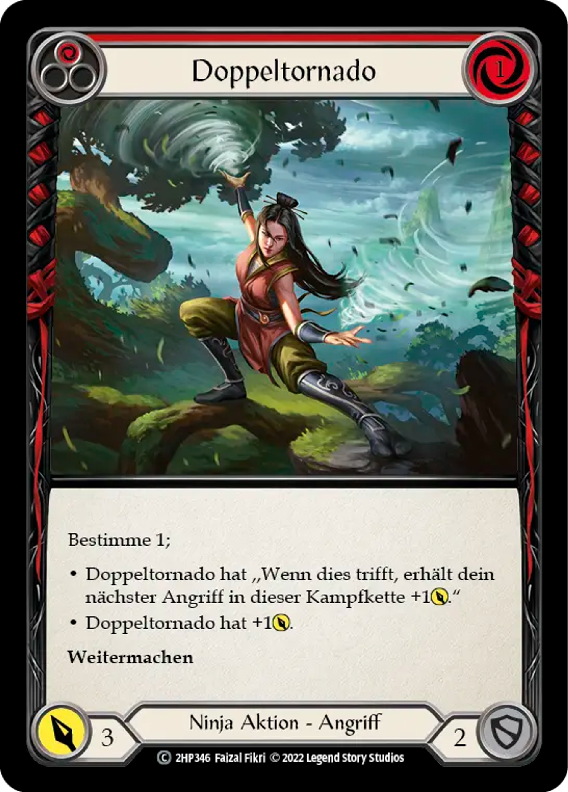 Twin Twisters (Red) — History Pack 2 - Black Label — Flesh and Blood