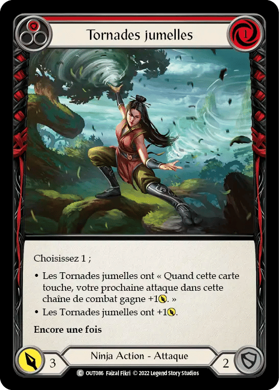 Tornades jumelles — Outsiders — Flesh and Blood