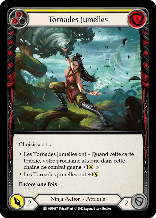 Tornades jumelles — Outsiders — Flesh and Blood