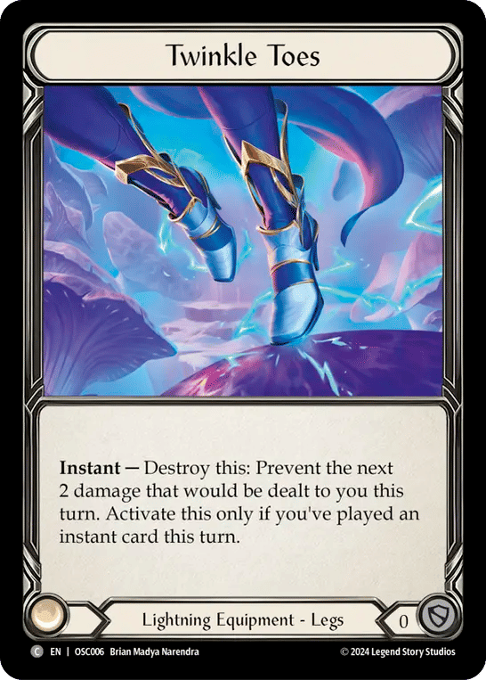 Twinkle Toes — Rosetta Blitz Deck - Oscilio — Flesh and Blood