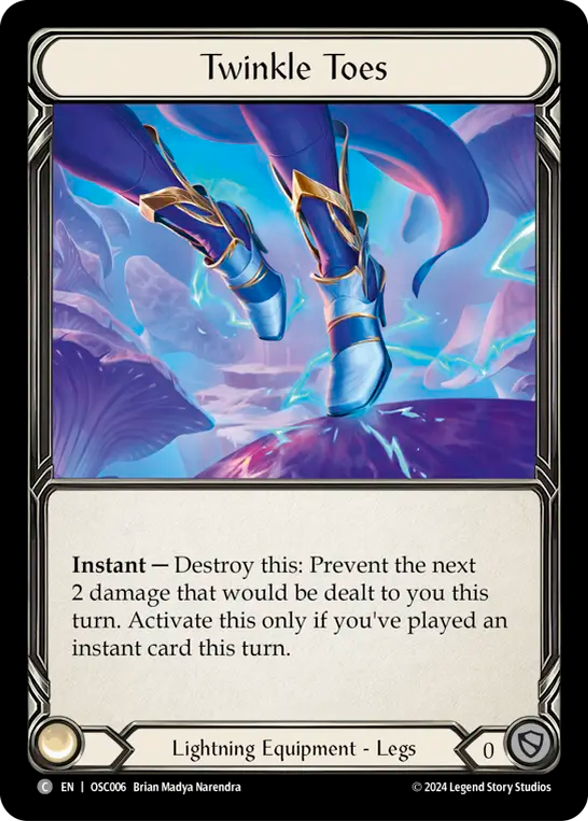 Twinkle Toes — Rosetta Blitz Deck - Oscilio — Flesh and Blood