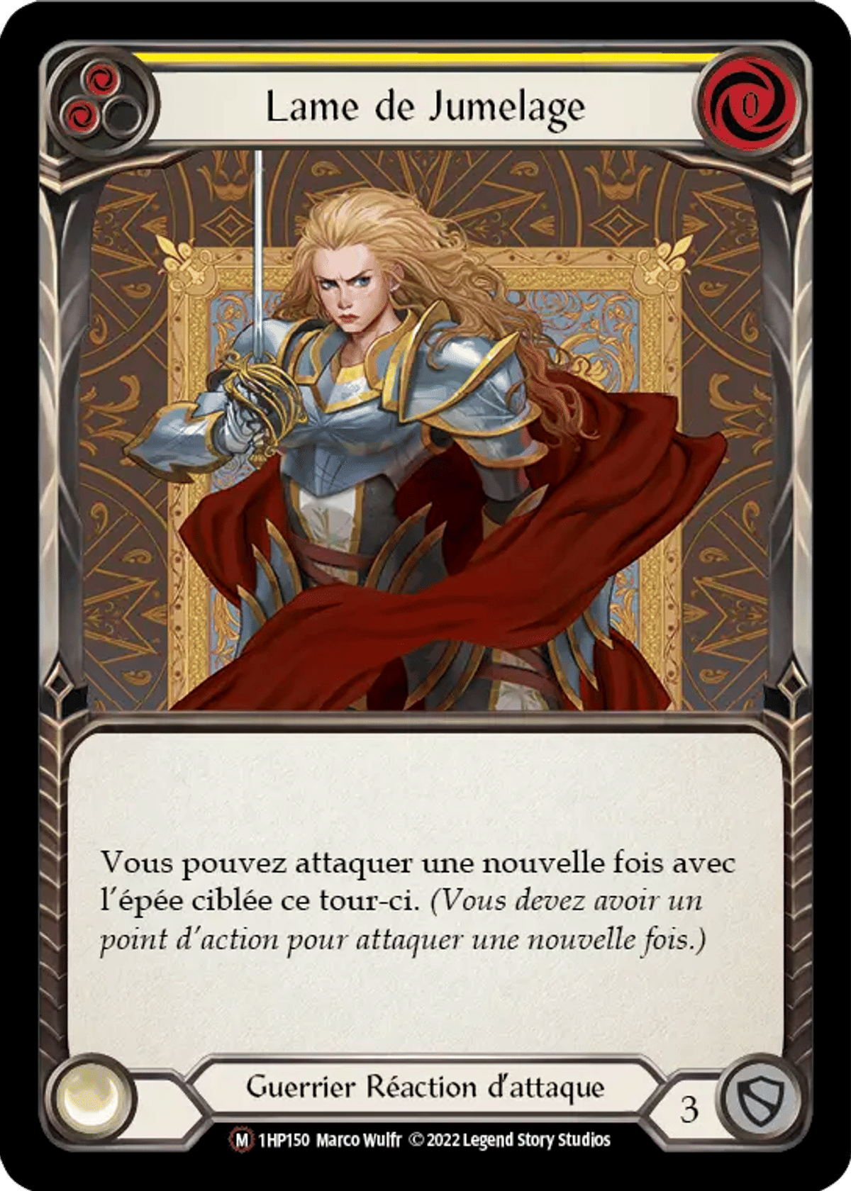 Lame de Jumelage from History Pack 1 - Black Label - Flesh and Blood