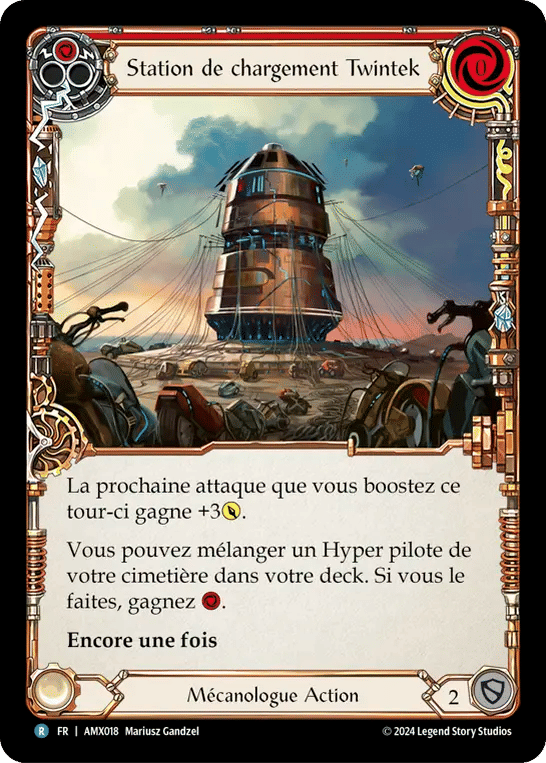 Station de chargement Twintek — Armory Deck - Maxx 'The Hype' Nitro — Flesh and Blood