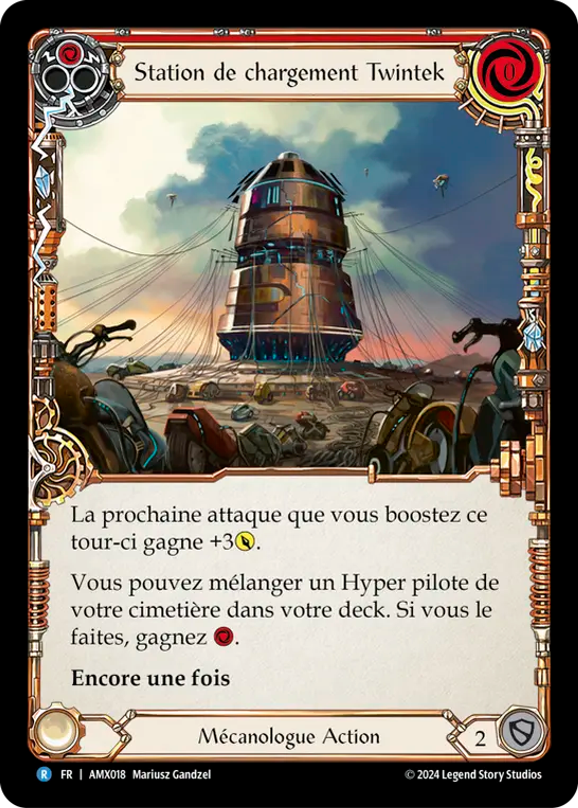 Station de chargement Twintek — Armory Deck - Maxx 'The Hype' Nitro — Flesh and Blood