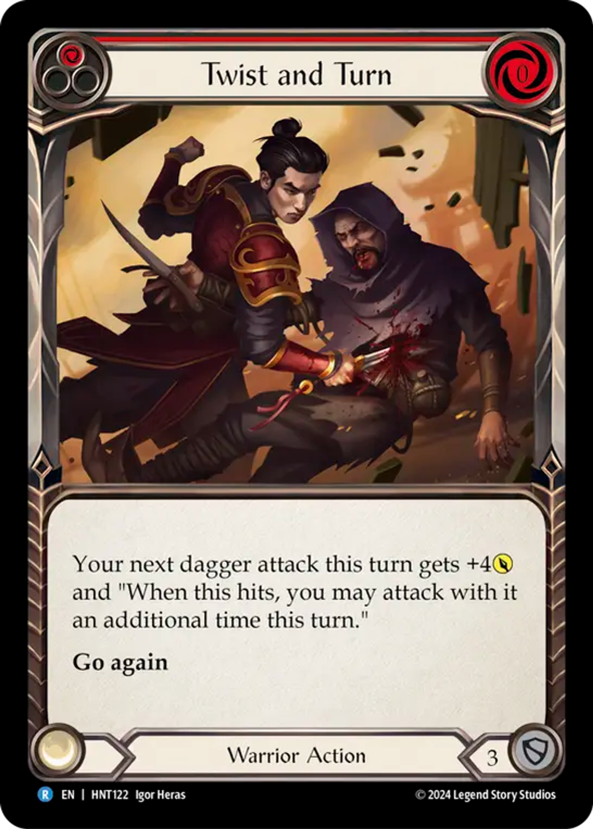 Revers de fortune — The Hunted — Flesh and Blood