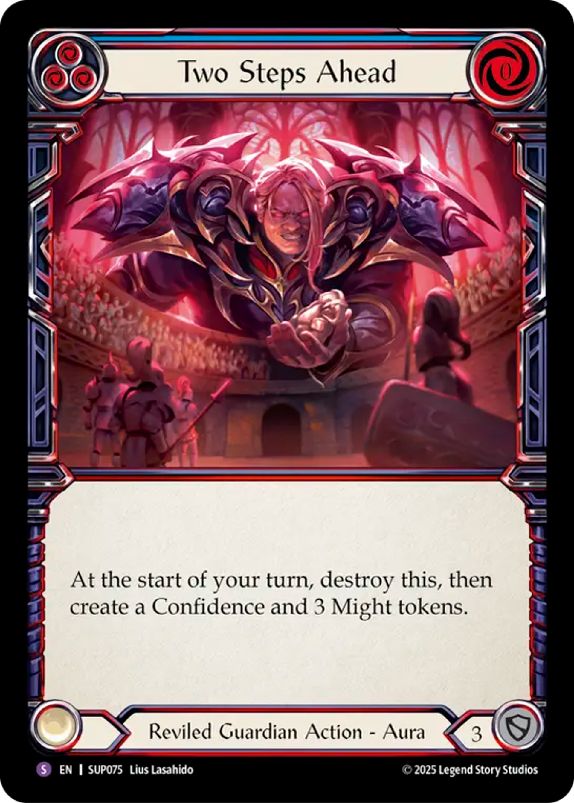 Two Steps Ahead — Super Slam — Flesh and Blood