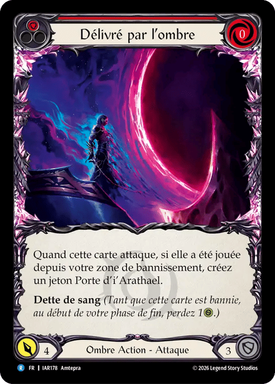Délivré par l’ombre — Usurp the Shadow Throne — Flesh and Blood