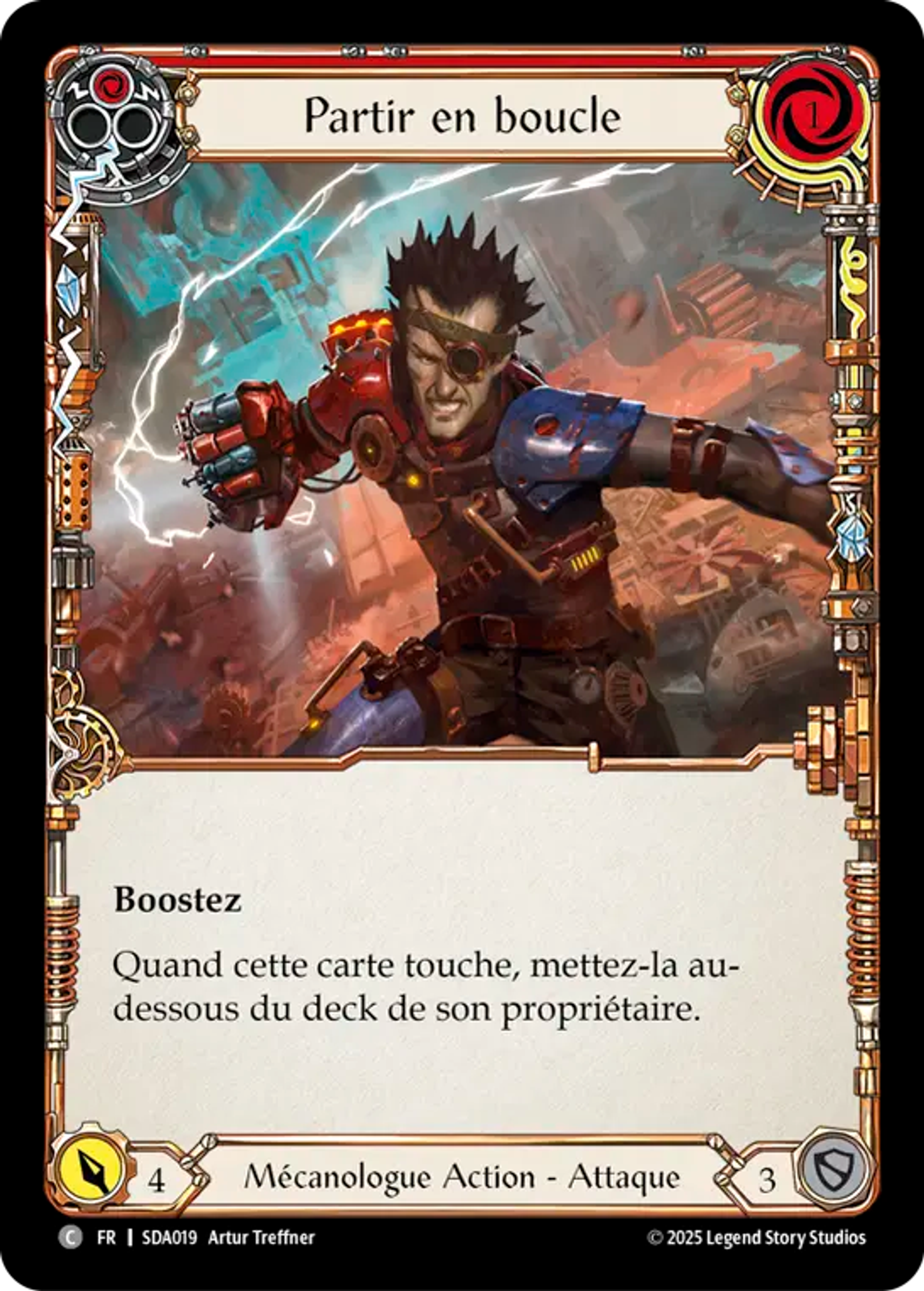 Partir en boucle — Silver Age Chapter 1 - Dash — Flesh and Blood