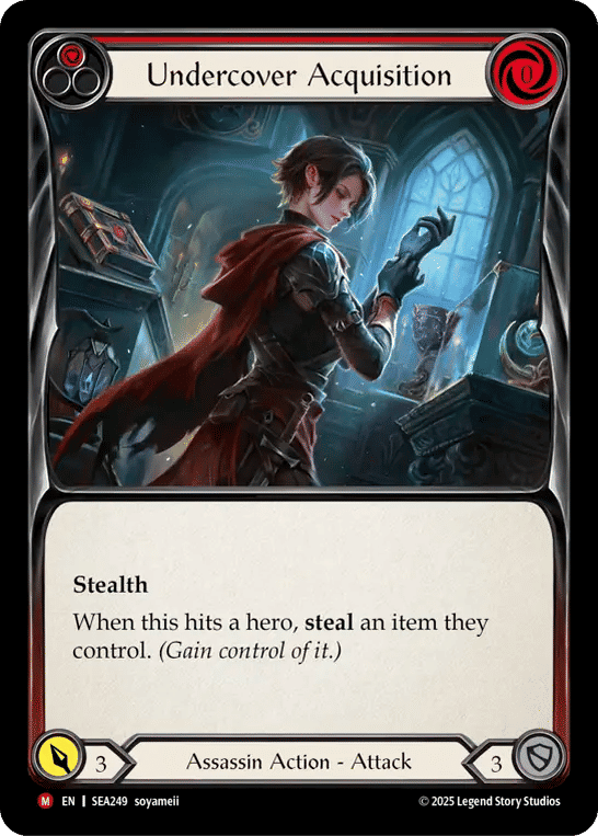 Undercover Acquisition — High Seas — Flesh and Blood