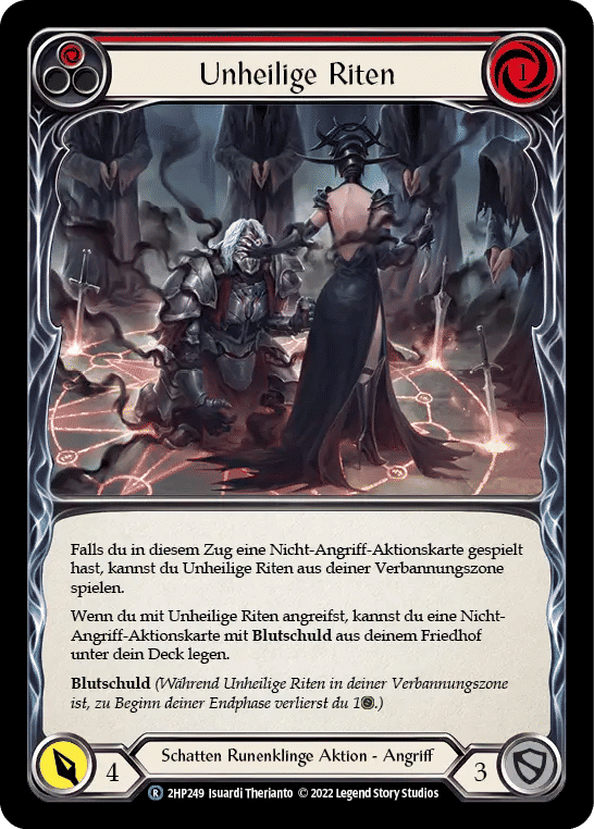 Unhallowed Rites (Red) — History Pack 2 - Black Label — Flesh and Blood